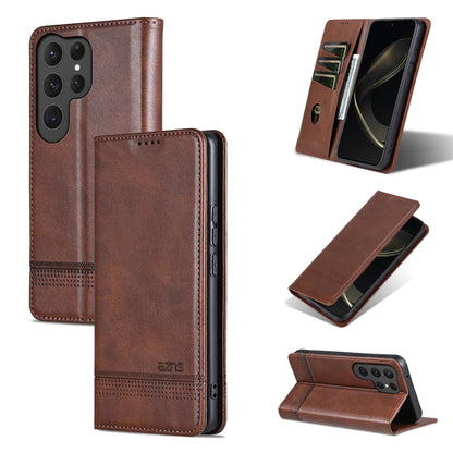 AZNS Magnetic Calf Texture Flip Leather Phone Case