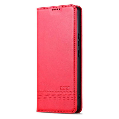 AZNS Magnetic Calf Texture Flip Leather Phone Case