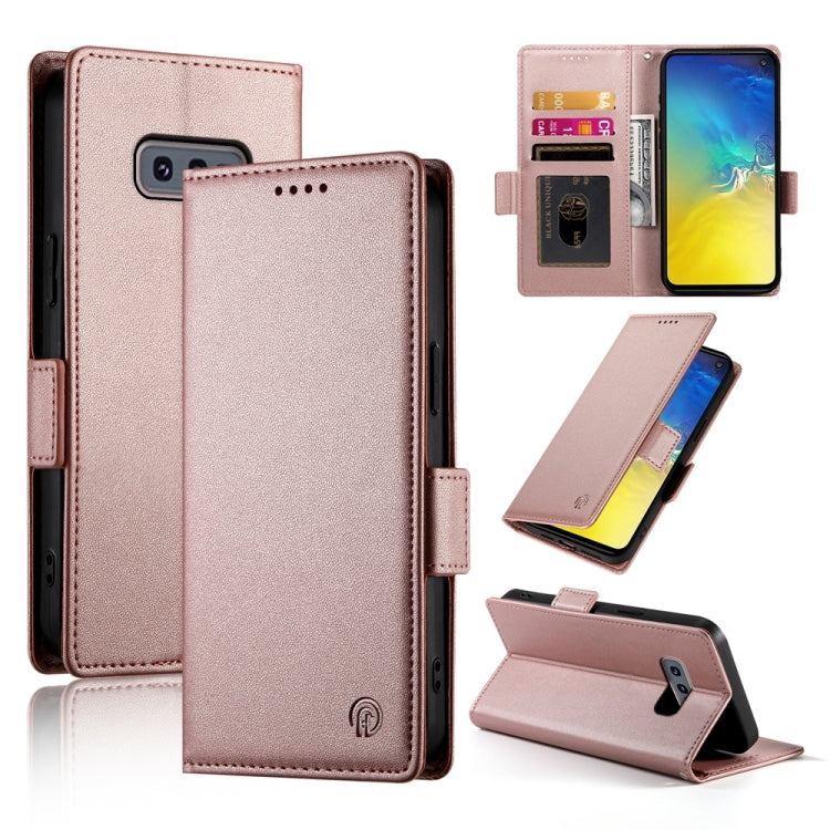 Side Buckle Magnetic Frosted Leather Phone Case