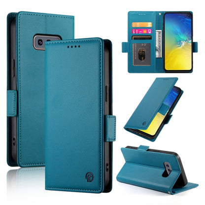 Side Buckle Magnetic Frosted Leather Phone Case