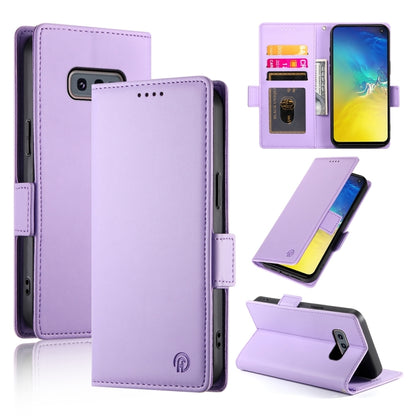 Side Buckle Magnetic Frosted Leather Phone Case