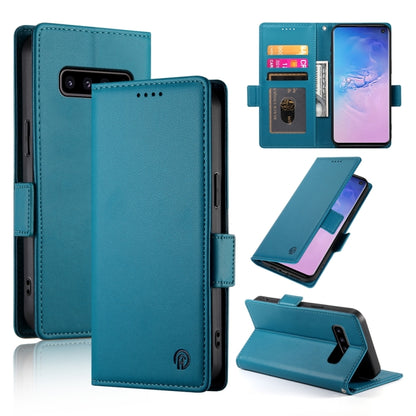 Side Buckle Magnetic Frosted Leather Phone Case