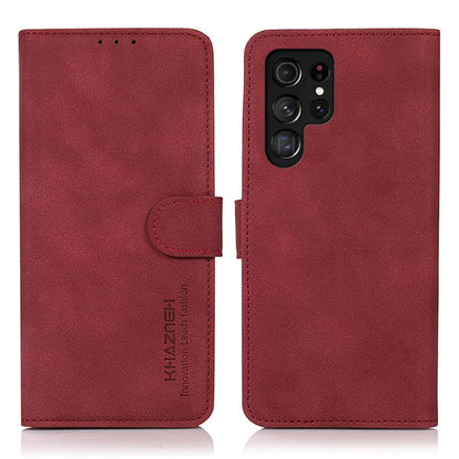 KHAZNEH Matte Texture Leather Phone Case