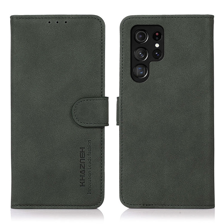 KHAZNEH Matte Texture Leather Phone Case