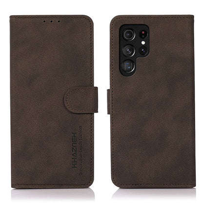 KHAZNEH Matte Texture Leather Phone Case