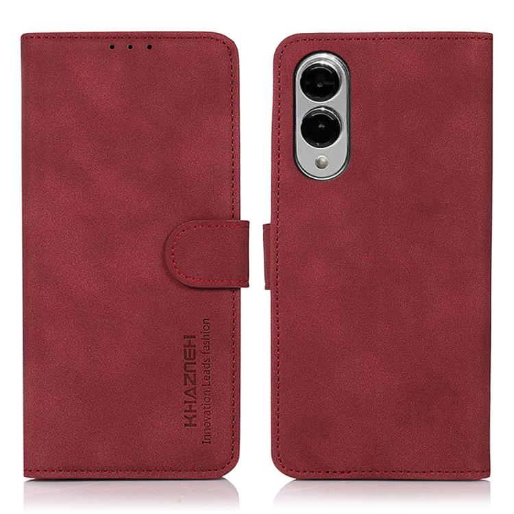 KHAZNEH Matte Texture Leather Phone Case