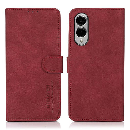 KHAZNEH Matte Texture Leather Phone Case