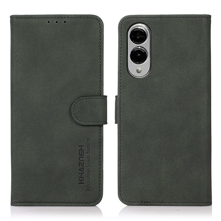 KHAZNEH Matte Texture Leather Phone Case