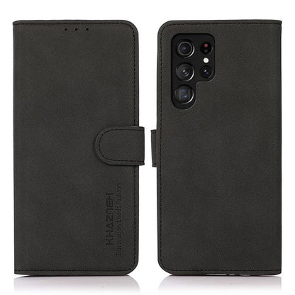 KHAZNEH Matte Texture Leather Phone Case