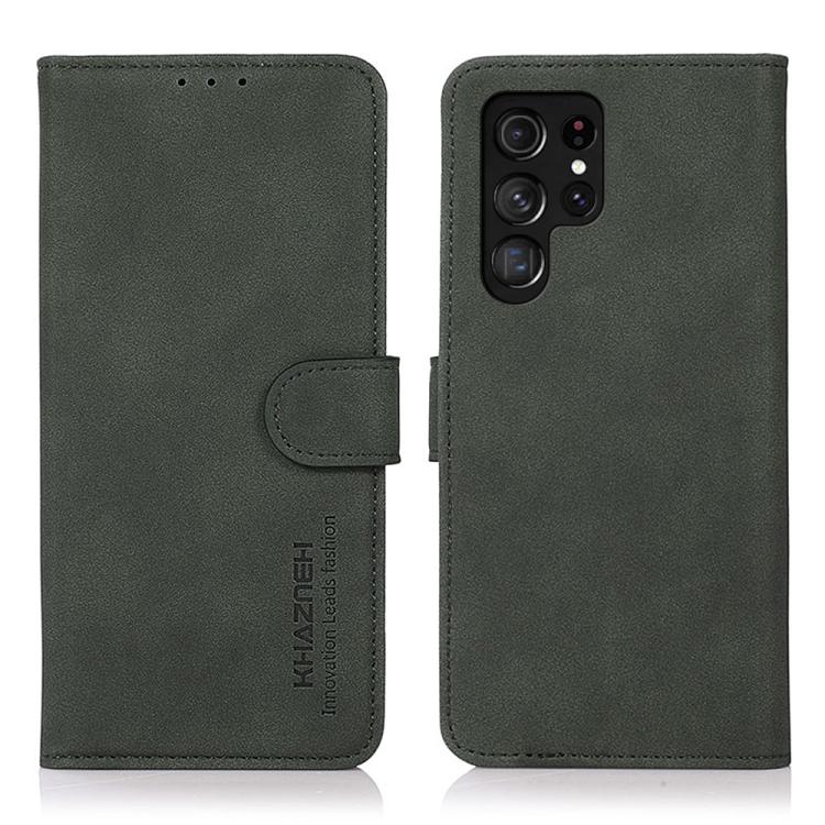 KHAZNEH Matte Texture Leather Phone Case