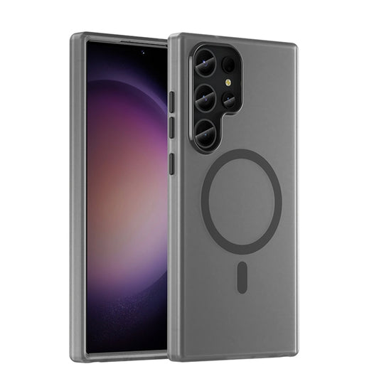 MagSafe Frosted Translucent TPU + PC Full Coverage Phone Case