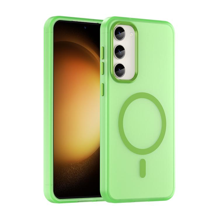 MagSafe Frosted Translucent TPU + PC Full Coverage Phone Case