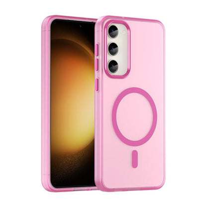 MagSafe Frosted Translucent TPU + PC Full Coverage Phone Case