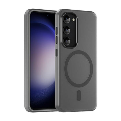 MagSafe Frosted Translucent TPU + PC Full Coverage Phone Case