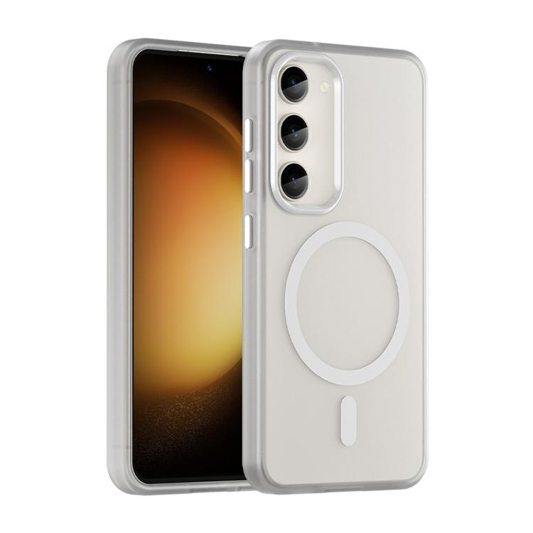 MagSafe Frosted Translucent TPU + PC Full Coverage Phone Case