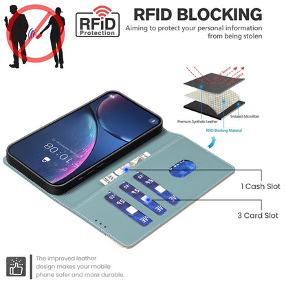 Color Matching RFID Anti-theft Leather Phone Case