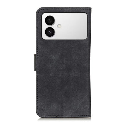 KHAZNEH Retro Texture Horizontal Flip Leather Phone Case