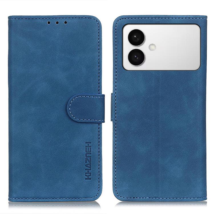 KHAZNEH Retro Texture Horizontal Flip Leather Phone Case
