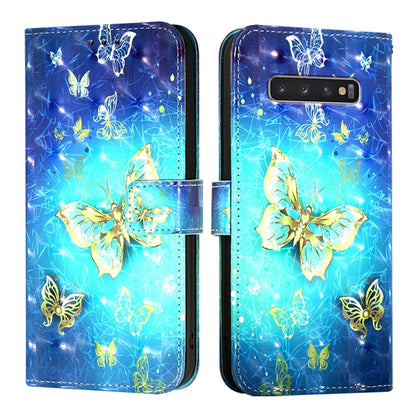 3D Painting Horizontal Flip Leather Phone Case