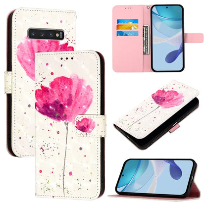 3D Painting Horizontal Flip Leather Phone Case