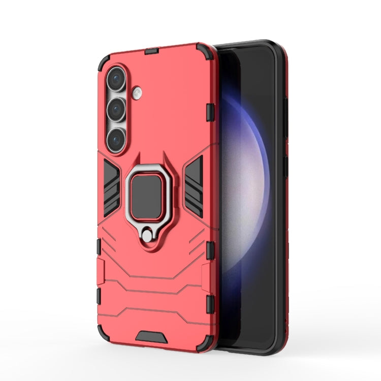 PC + TPU Shockproof Protective Phone Case with Magnetic Ring Holder