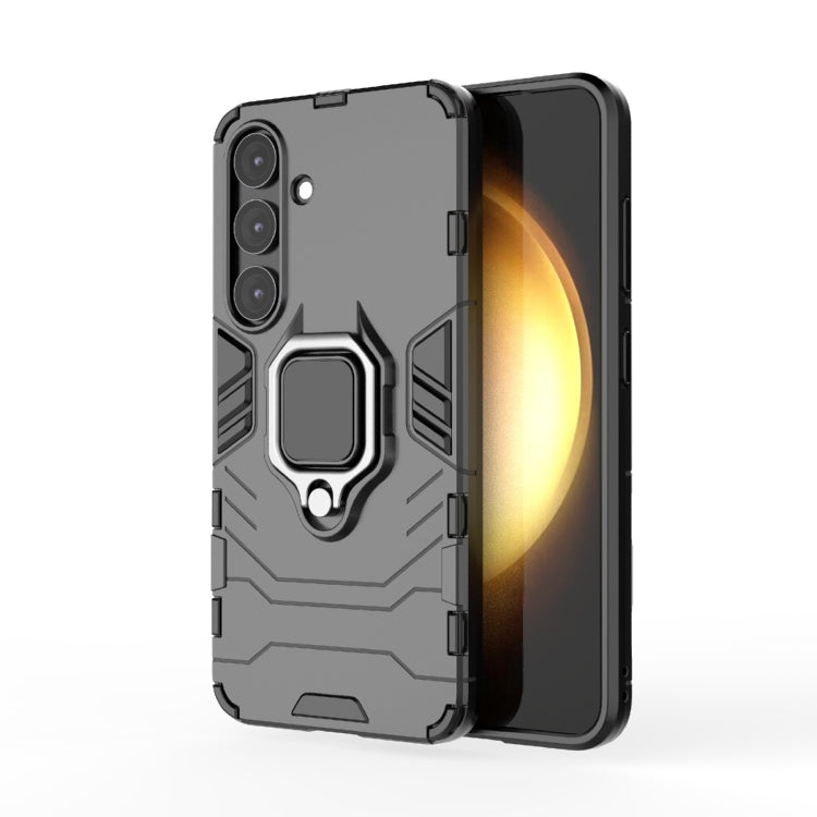 PC + TPU Shockproof Protective Phone Case with Magnetic Ring Holder