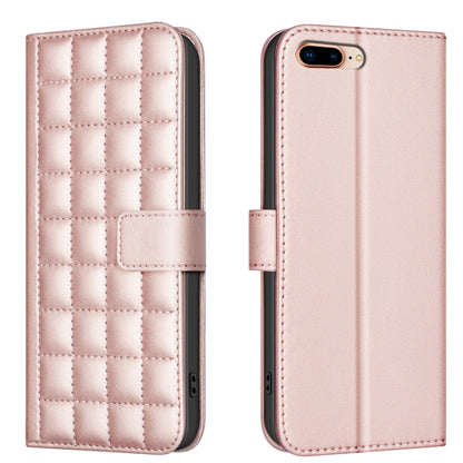 Square Texture Leather Phone Case