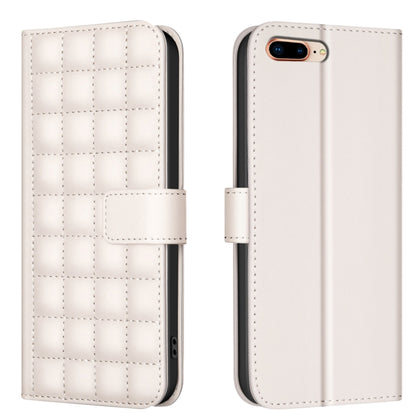 Square Texture Leather Phone Case