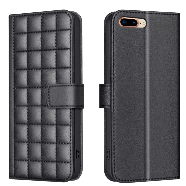 Square Texture Leather Phone Case