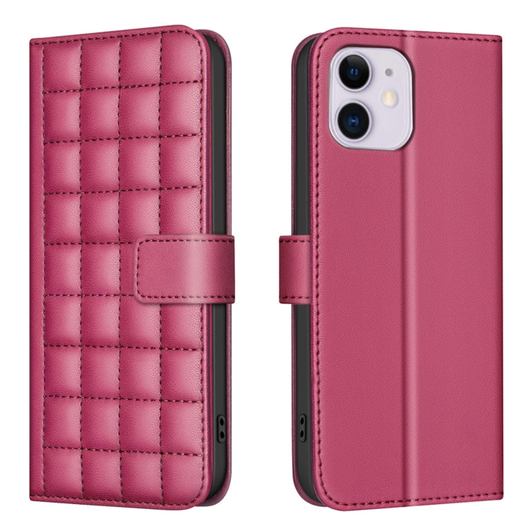 Square Texture Leather Phone Case