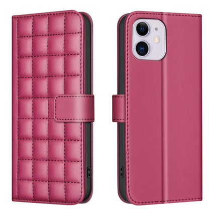 Square Texture Leather Phone Case