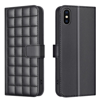 Square Texture Leather Phone Case