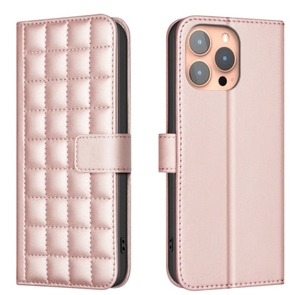 Square Texture Leather Phone Case