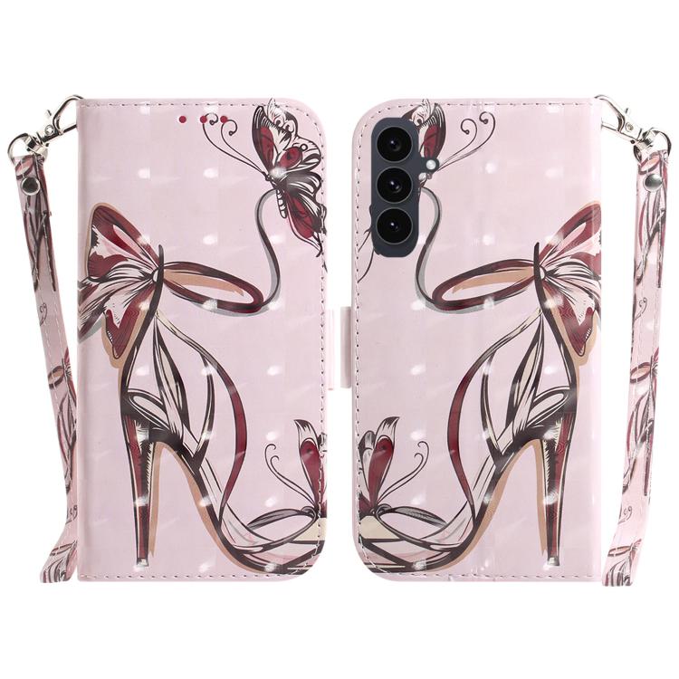 3D Colored Flip Leather Phone Case