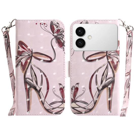 3D Colored Flip Leather Phone Case