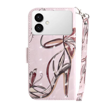 3D Colored Flip Leather Phone Case