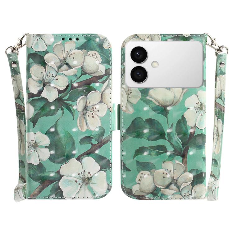 3D Colored Flip Leather Phone Case