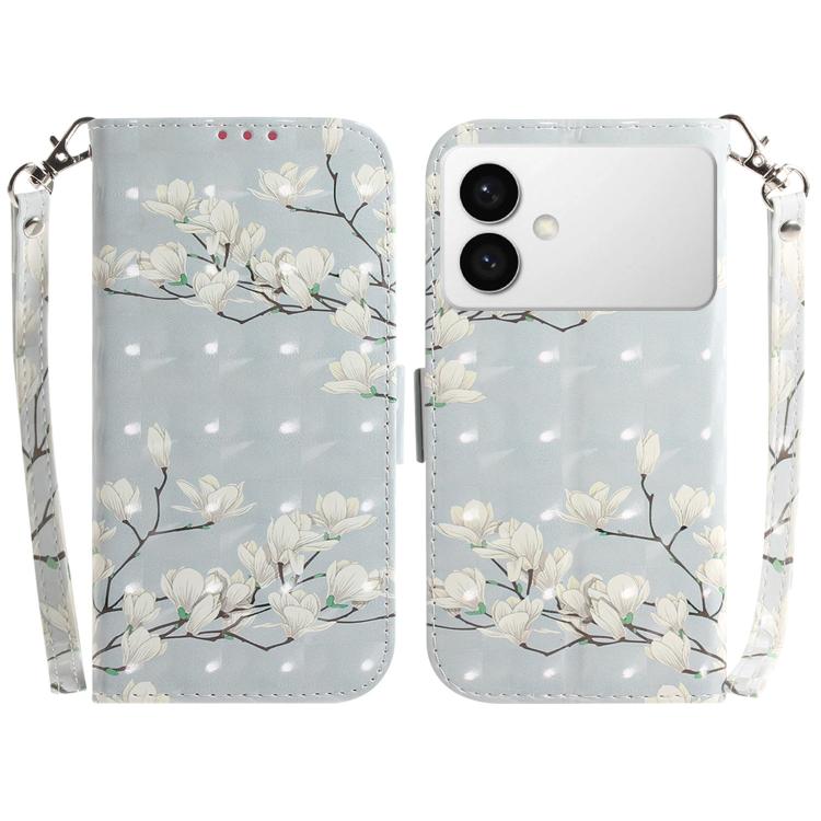 3D Colored Flip Leather Phone Case