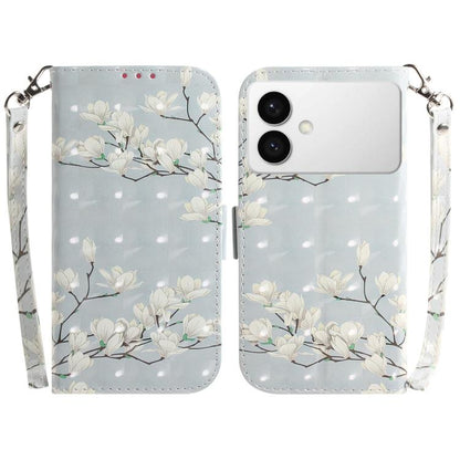 3D Colored Flip Leather Phone Case