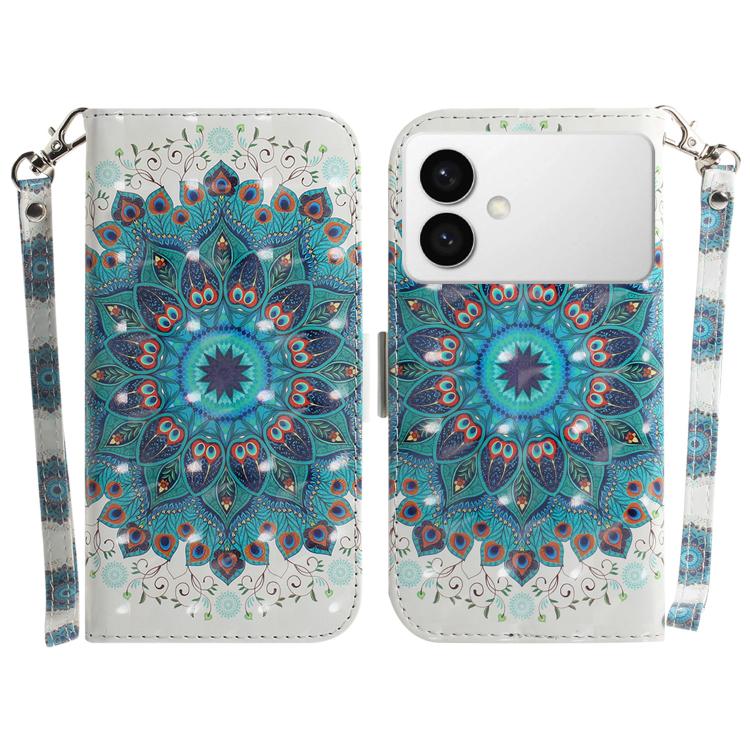 3D Colored Flip Leather Phone Case