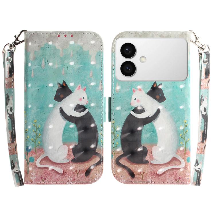 3D Colored Flip Leather Phone Case