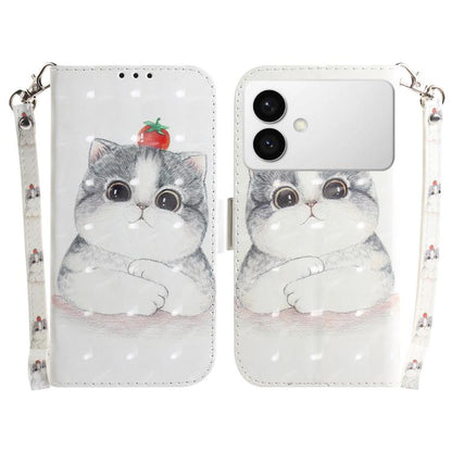 3D Colored Flip Leather Phone Case