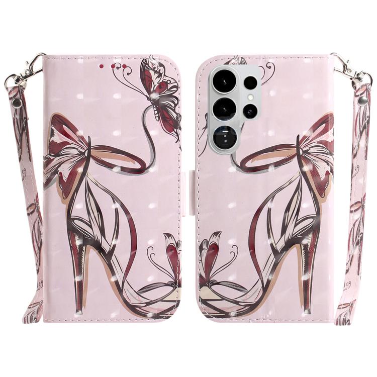 3D Colored Flip Leather Phone Case