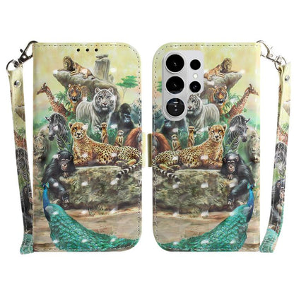 3D Colored Flip Leather Phone Case