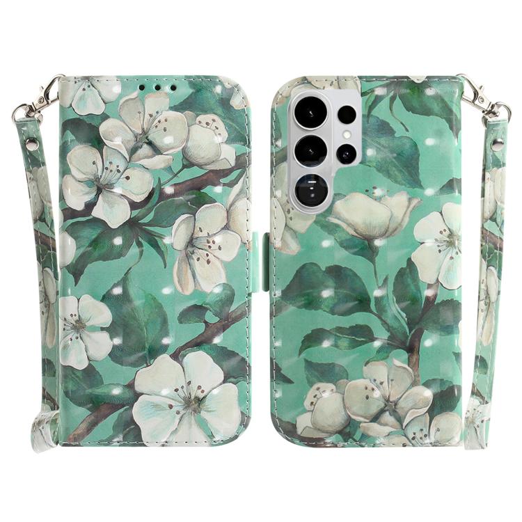 3D Colored Flip Leather Phone Case