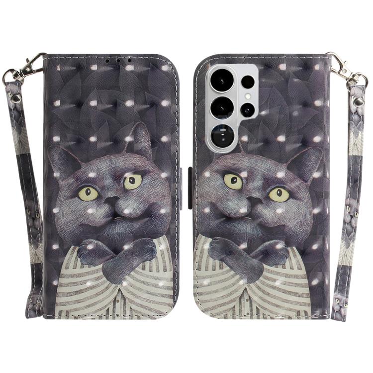 3D Colored Flip Leather Phone Case