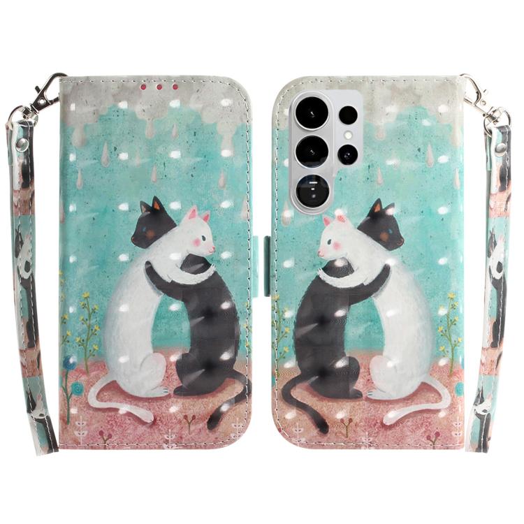 3D Colored Flip Leather Phone Case