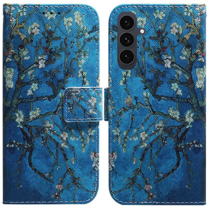 Coloured Drawing Flip Leather Phone Case