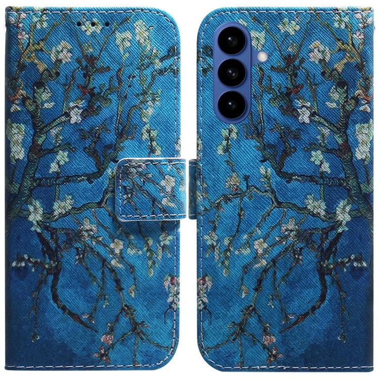 Coloured Drawing Flip Leather Phone Case