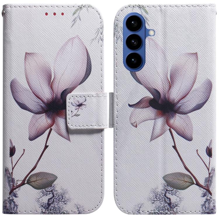 Coloured Drawing Flip Leather Phone Case